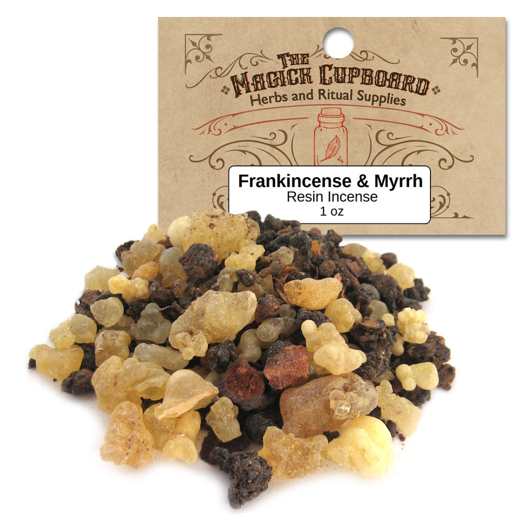 Frankincense and Myrrh Resin (1/2 oz) by Kairos – Grove and Grotto