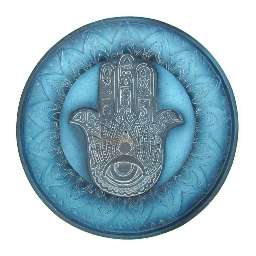 Blue Hamsa Incense Burner – Grove and Grotto