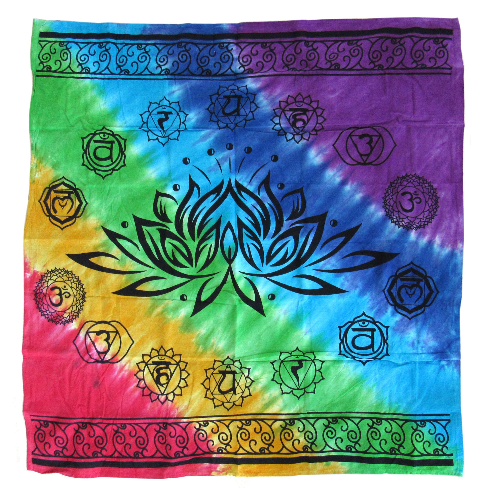 Seven Chakras Altar Cloth (36 Inches)