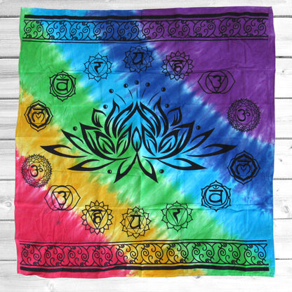 Seven Chakras Altar Cloth (36 Inches)