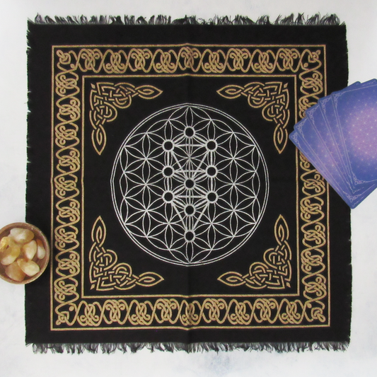 Kabbalah Tree Altar Cloth (18 Inches)