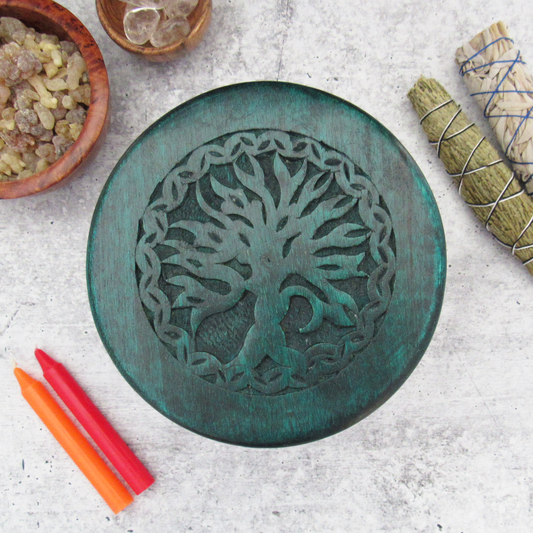 Tree of Life Mini Altar Table (6 Inches)