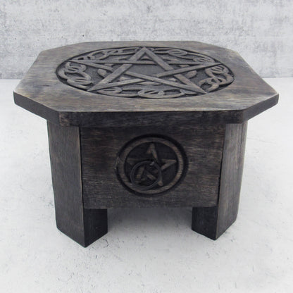 Pentagram Altar Table with Drawer