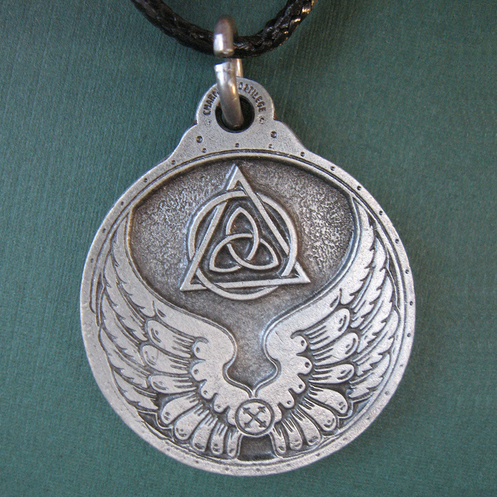 Tetragrammaton Pentagram Talisman (Pewter)