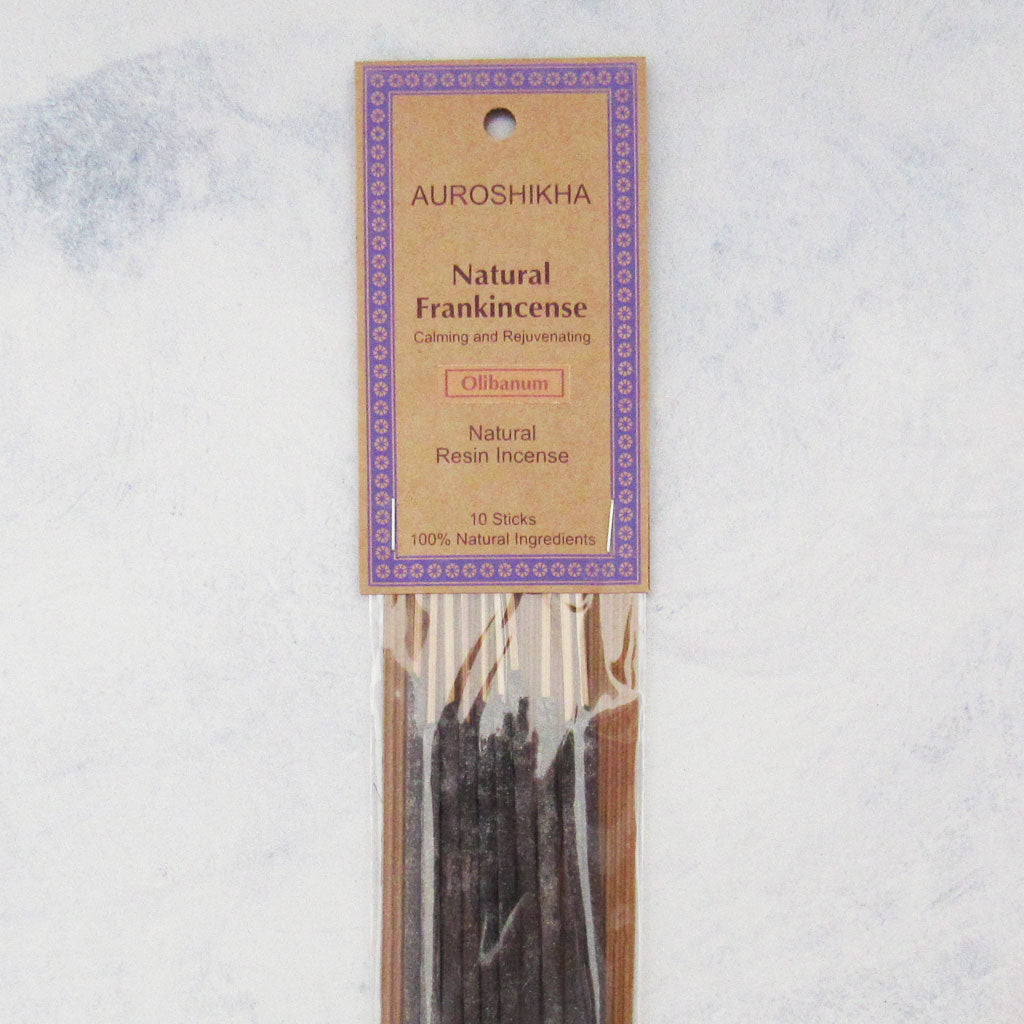 Auroshikha Resin Incense Sticks - Natural Frankincense