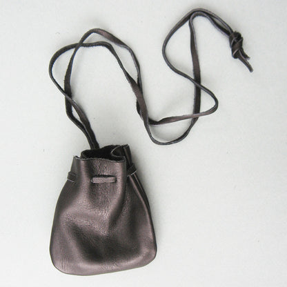 Soft Leather Pouch (Black)