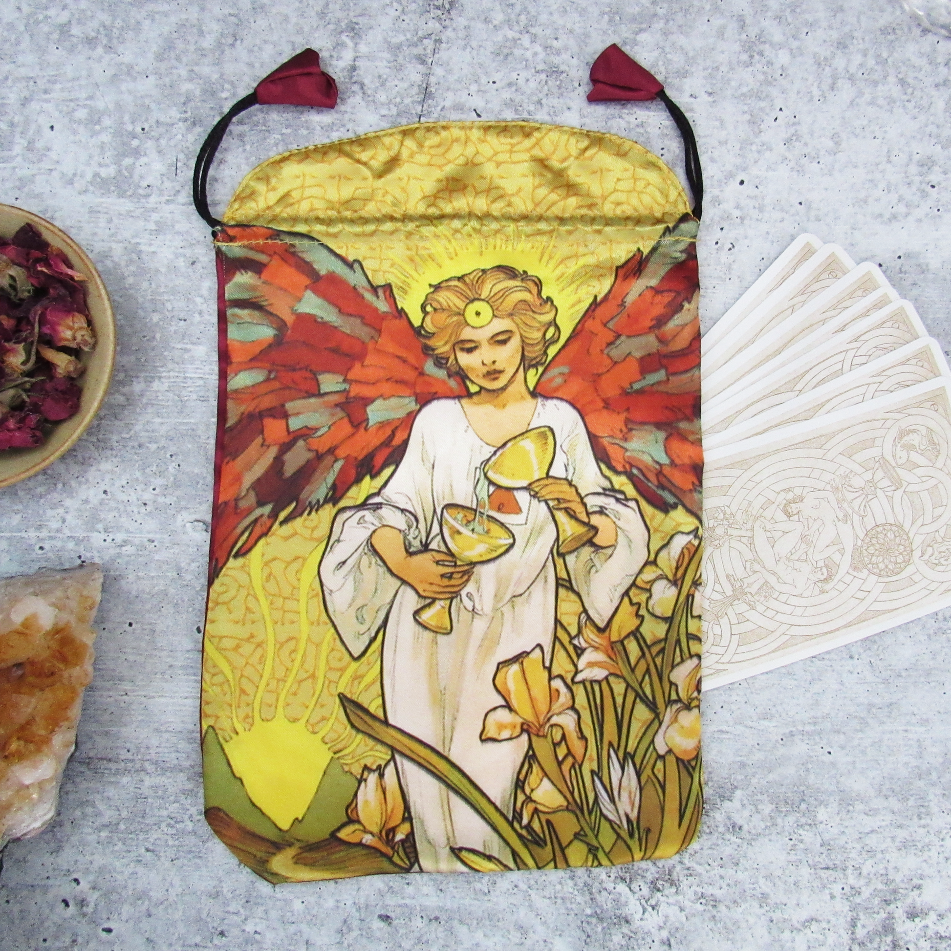 Art Nouveau Tarot Bag