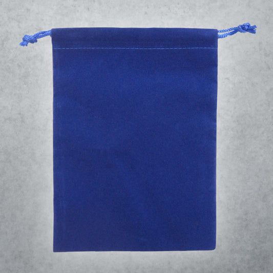 Velveteen Bag (5x7 Inches) - Blue