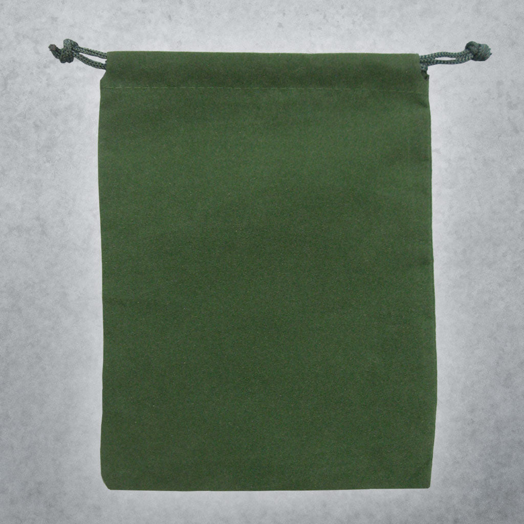 Velveteen Bag (5x7 Inches) - Green