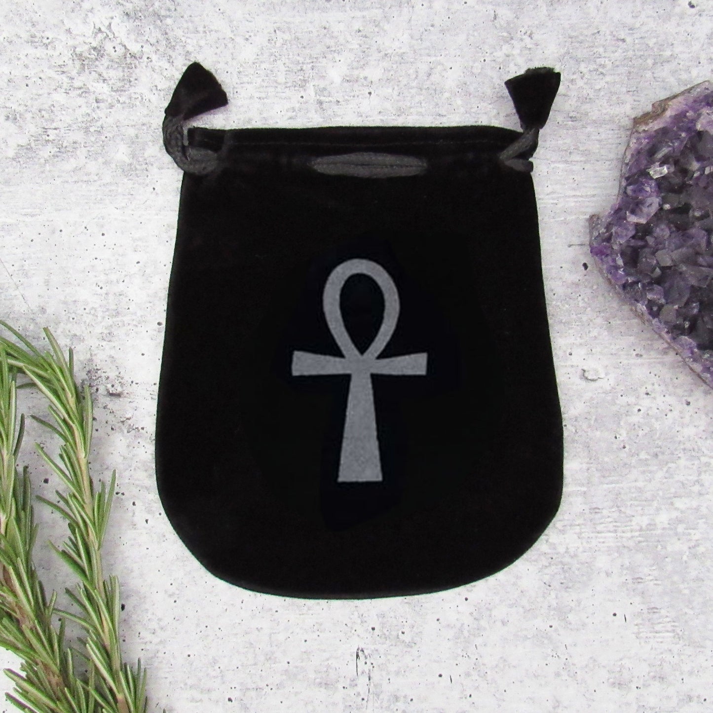 Ankh Velveteen Bag