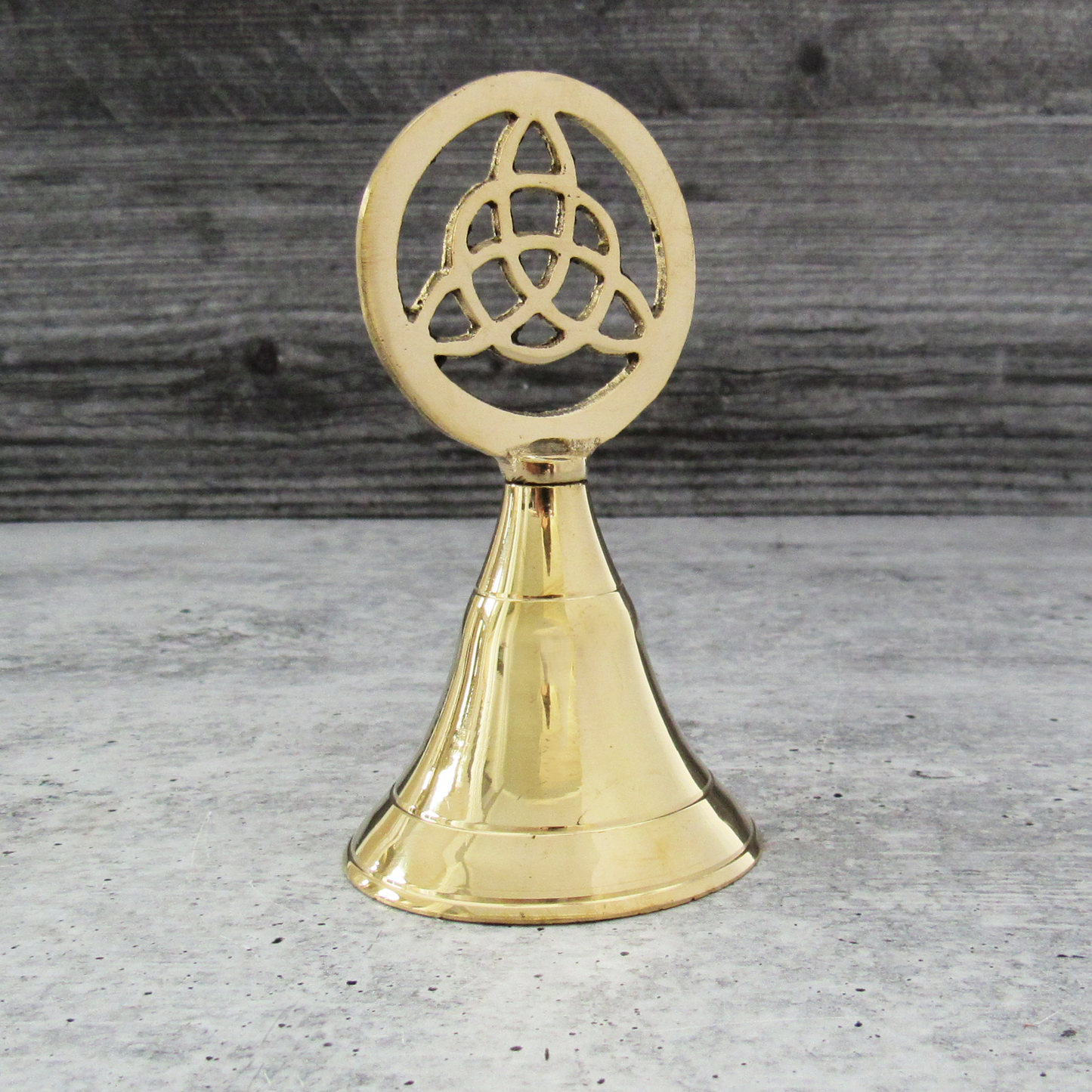 Brass Triquetra Altar Bell