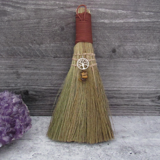 Mini Besom (Tree of Life with Tiger's Eye)