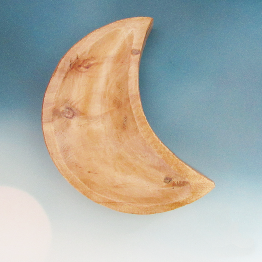 Crescent Moon Wood Bowl (5 Inches)