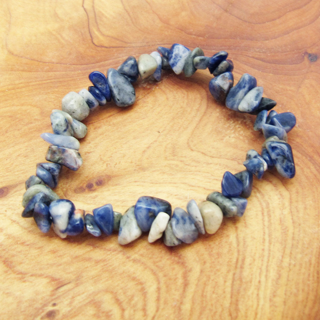 Sodalite Chip Bracelet