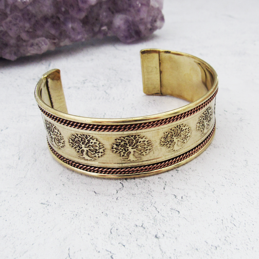 Tree of Life Cuff Bracelet