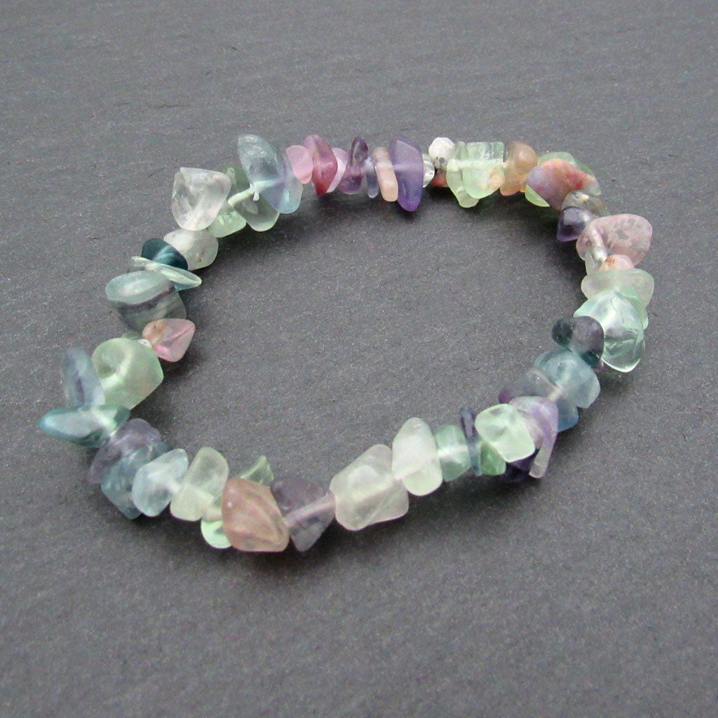 Fluorite Chip Bracelet