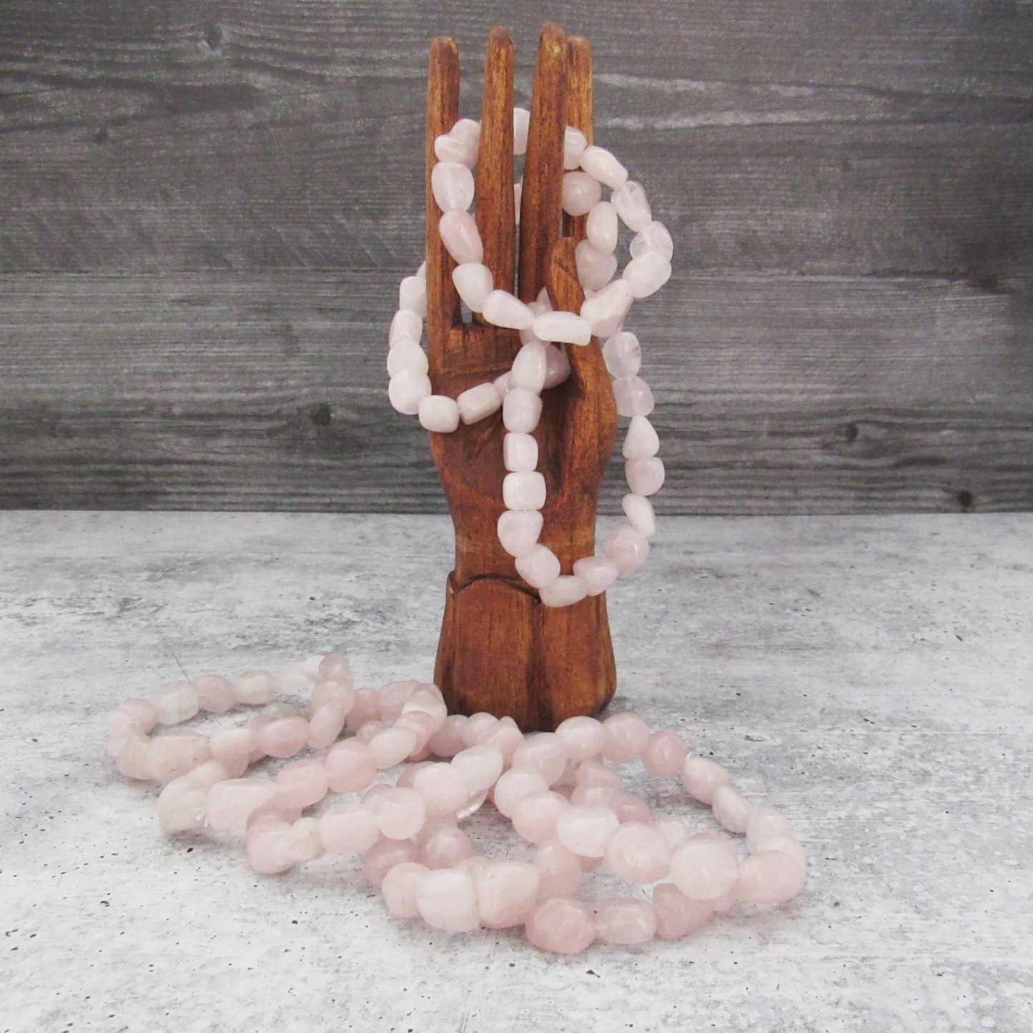 Tumbled Rose Quartz Bracelet