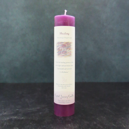 Crystal Journey Herbal Magic Candle - Healing