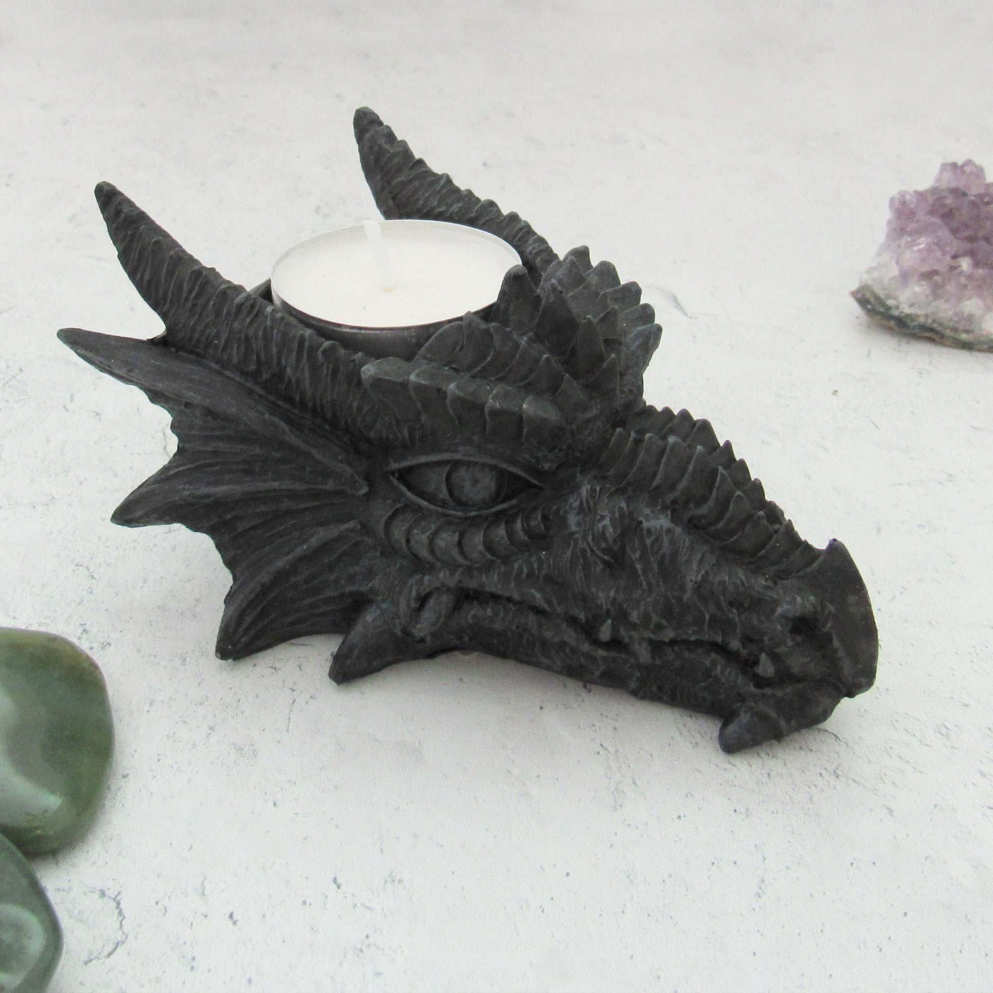 Dragon's Head Tealight Candle Holder