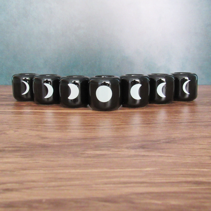 Moon Phases Candle Holder Set