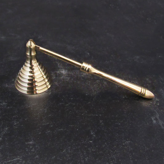 Brass Mini Candle Snuffer (Beehive Style)