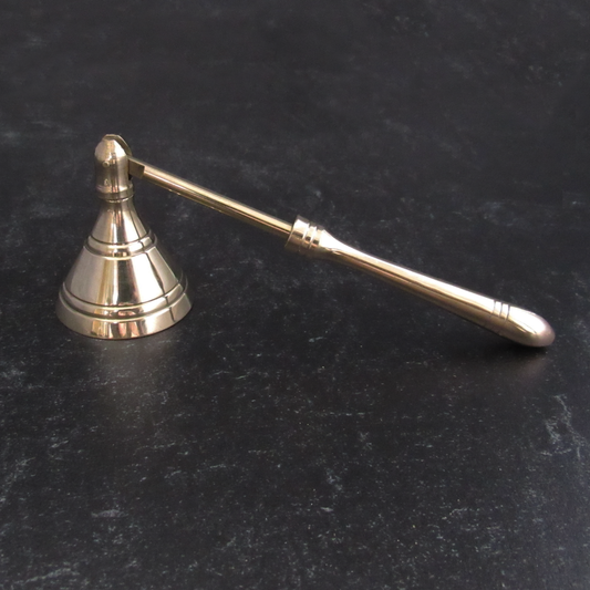 Brass Mini Candle Snuffer (Smooth Style)