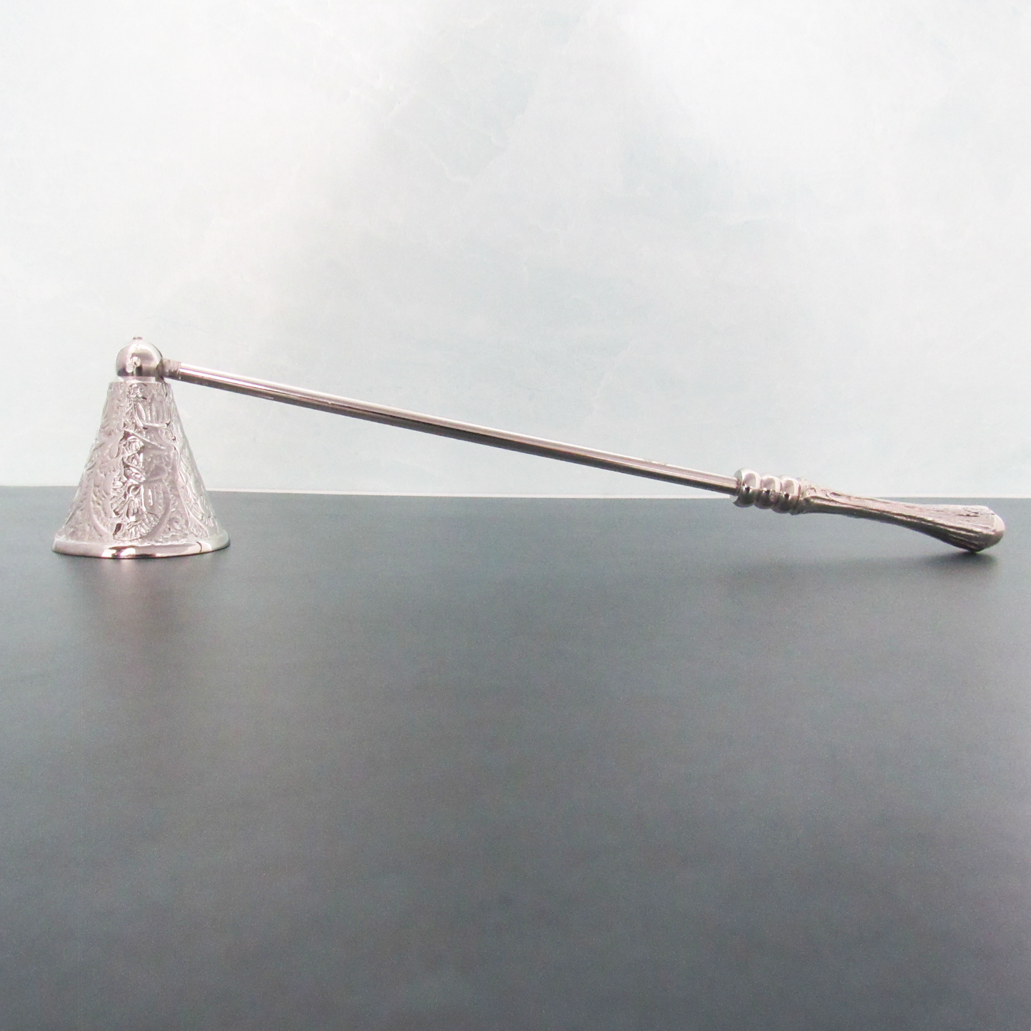 Ornate Candle Snuffer (Silver)