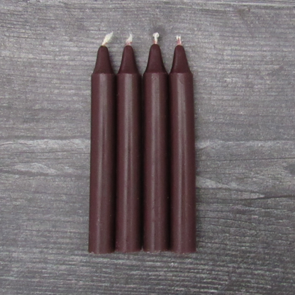 Brown Mini Spell Candle (Pack of 4)