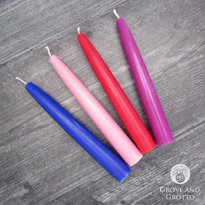 Premium Taper Candle (Red)