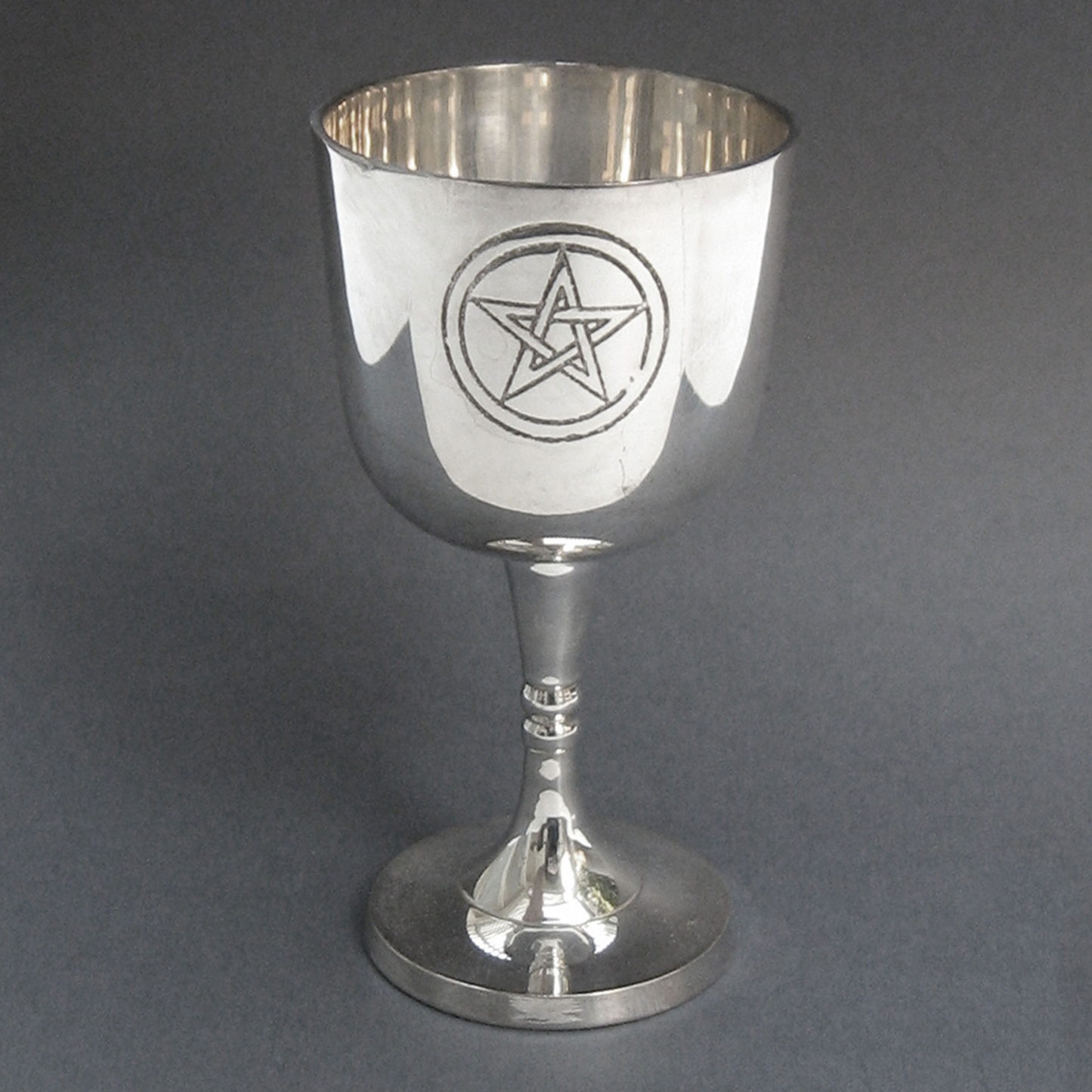 Silver-Plated Mini Pentagram Chalice