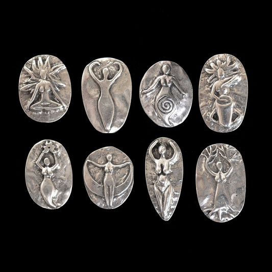 Charms of Avalon Pewter Pocket Stone