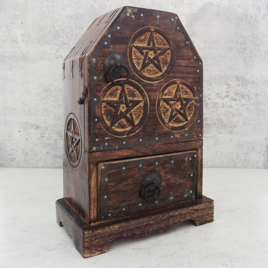 Medieval Pentagram Chest