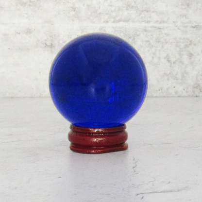 Blue Crystal Gazing Ball (50 mm)