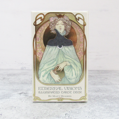 Ethereal Visions: Illuminated Tarot Deck