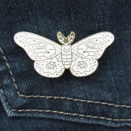 Luna Moth Enamel Pin