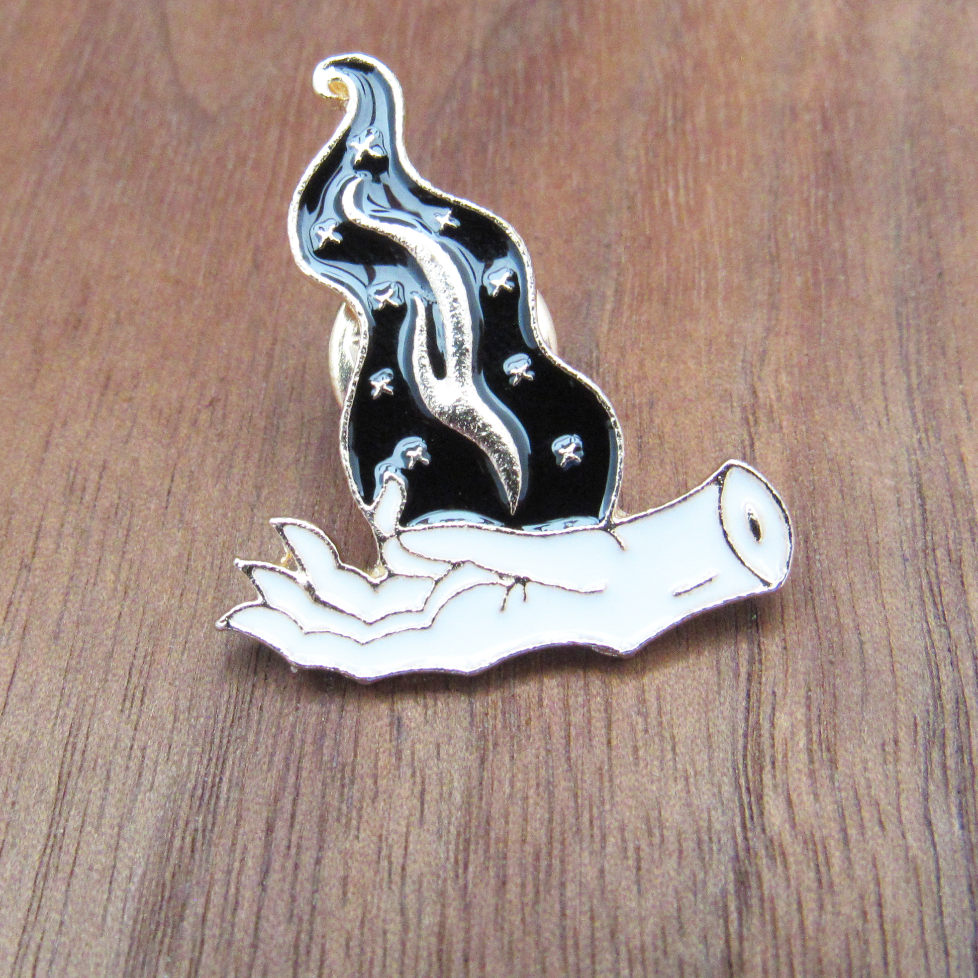 Witch's Hand Enamel Pin