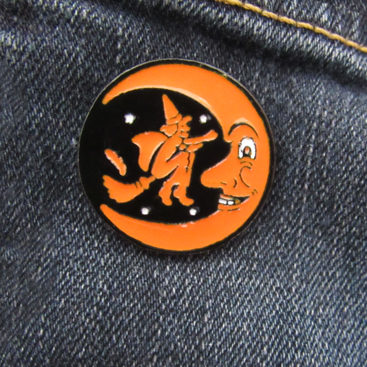 Witch's Moon Enamel Pin