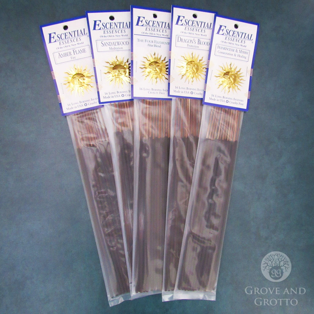 Escential Essences Incense Sticks - Mayan Temple Blend – Grove and Grotto