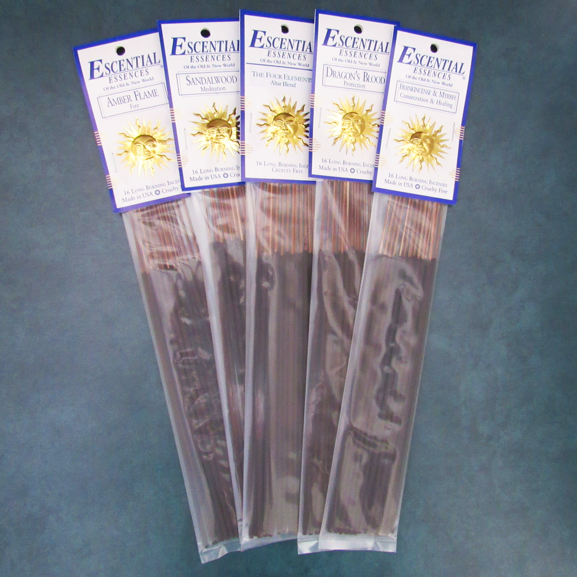 Escential Essences Incense Sticks - Amber Flame