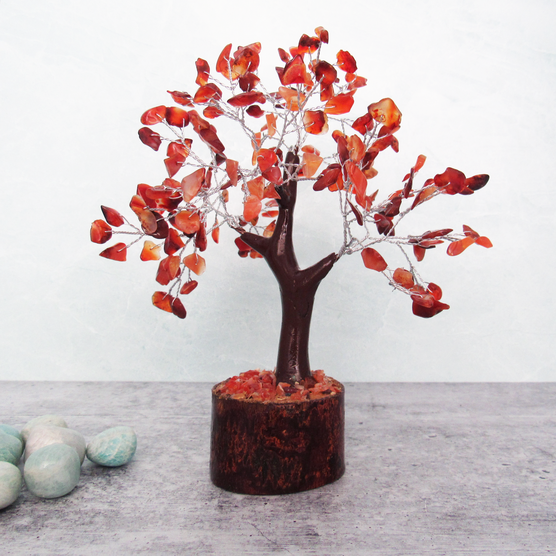 Carnelian Gemstone Tree (7 Inches)