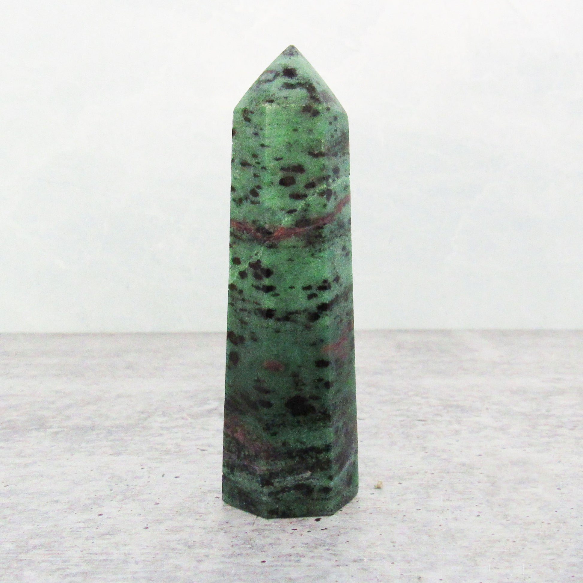 Ruby Zoisite Obelisk (3.5 Inches)