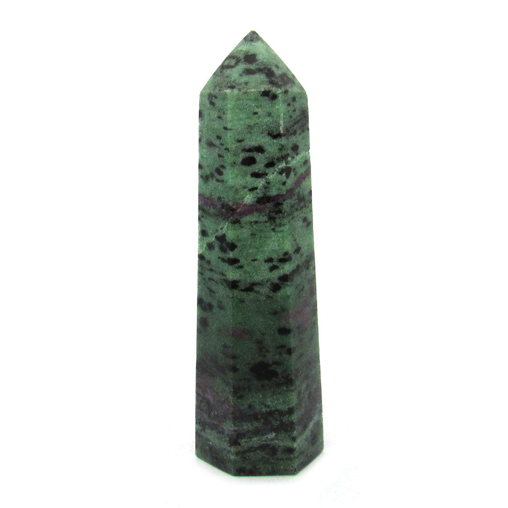 Ruby Zoisite Obelisk (3.5 Inches)