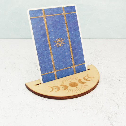 Mystic Moon Phase Tarot Card Stand