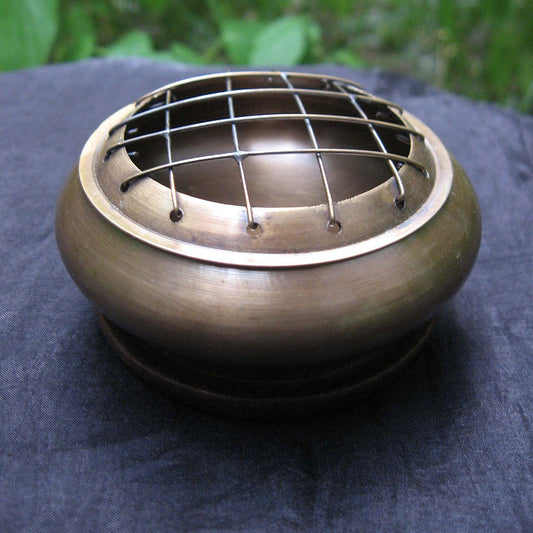 Brass Screen Incense Burner