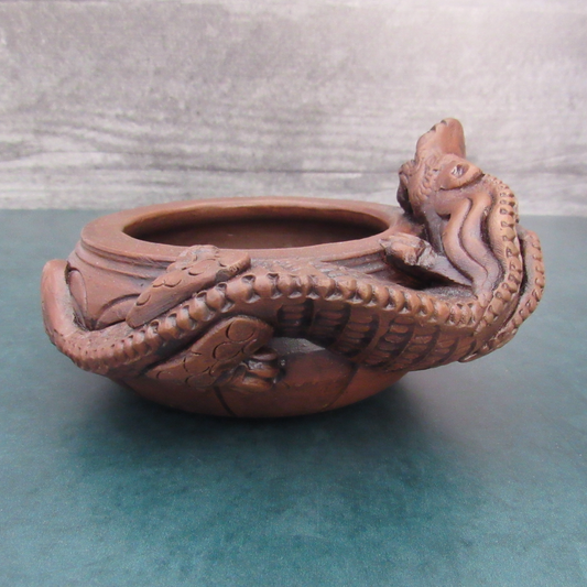 Terracotta Dragon Incense Burner