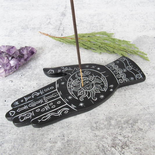 Palmistry Hand Incense Burner