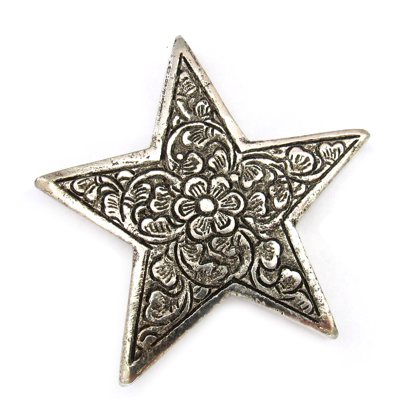 Silver Star Incense Burner (2.5 Inches)