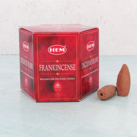 HEM Backflow Incense Cones - Frankincense