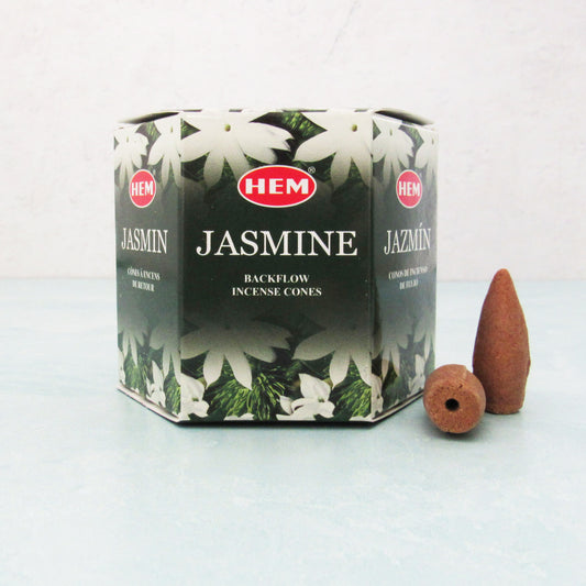 HEM Backflow Incense Cones - Jasmine