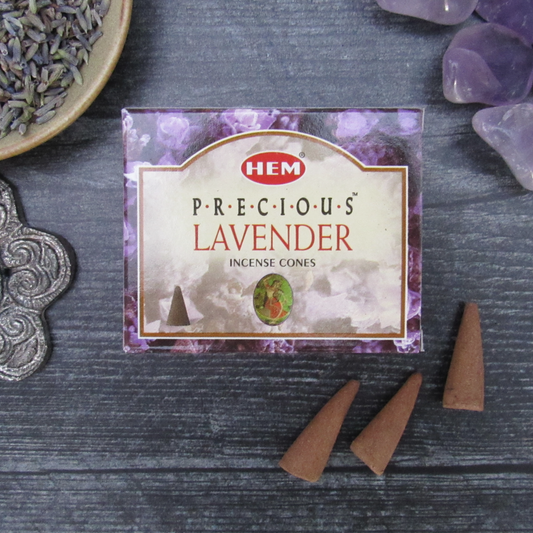 HEM Incense Cones - Precious Lavender